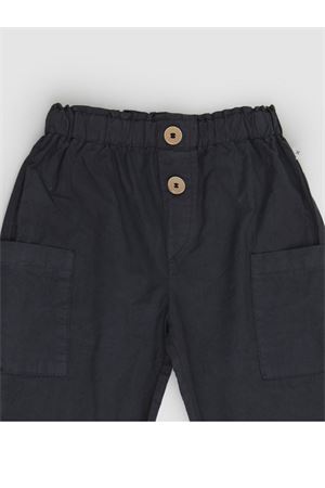 Dario grey cotton pants 1+IN THE FAMILY KIDS | DARIOANTHRACITE